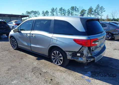 2021 Honda Odyssey Ex-L z USA, uszkodzony, nr VIN 5FNRL6H7XMB005278